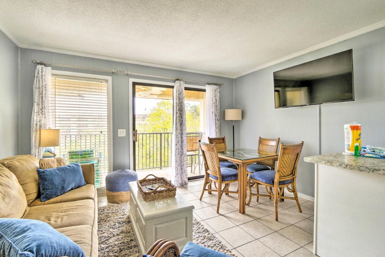 Hilton Head Ocean-View Villa Steps To Beach! Хилтън Хед Айлънд Екстериор снимка